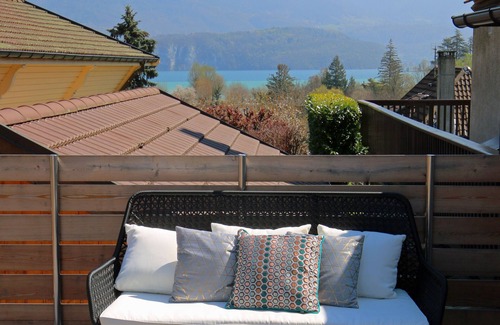 Cessenaz Apartment | 2 TERRACES with LAKE VIEW - annecy home *