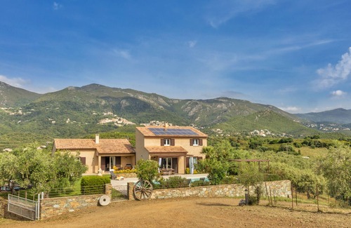 Oletta House | 2 villas with swimming pool in an olive grove in Corsica: relaxation and serenity .