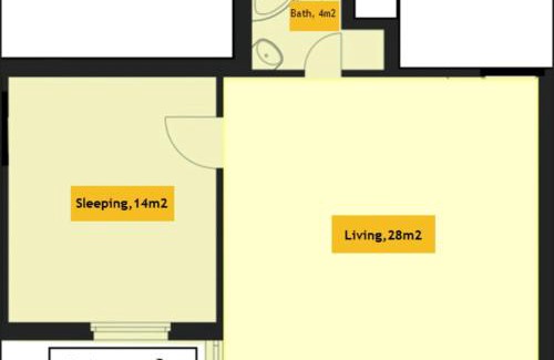 Meilen District Apartment | 2-Zimmerwohnung 48m2, nahe Zürich