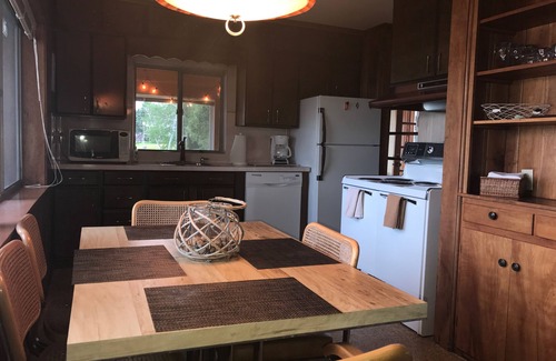Lake Leelanau Cottage | 200 feet of pristine lake frontage & two cottages - One rental fee