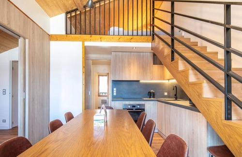 Doucy-Combelouviere Apartment | 200m from ski slopes, balcony, parking, tv, ski locker, 65m², Valmorel