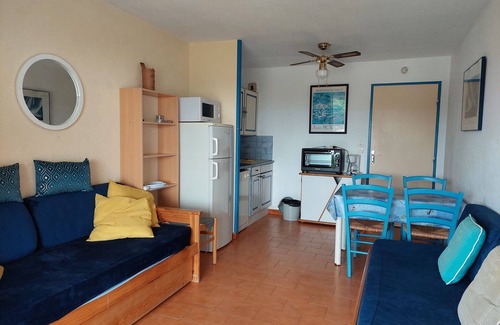 La Nartelle Apartment | 200m Plage à Sainte Maxime, Appartement Climatisé 30 m2 Avec vue mer et Piscine