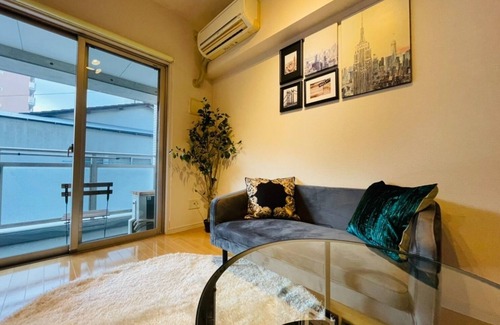 Sumiyoshi Apartment | 202 Double room 9 minutes walk from Nakasu Fre/Fukuoka Fukuoka