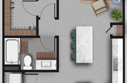 Downtown Omaha Apartment | #202 Spacious Boutique Apt, Near UNMC, Blackstone, Midtown