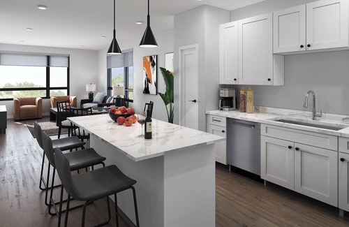 Downtown Omaha House | #203 Spacious Boutique Apt, Near UNMC, Blackstone, Midtown