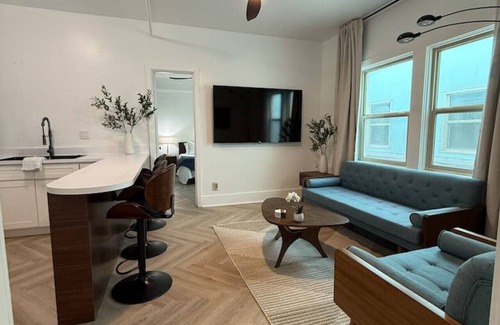 Downtown Klamath Falls Apartment | 203 Vintage Escape in a 1930s Gem
