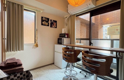 Kanazawa Apartment | 205 Twin room with shower 1 single 1 double Near Kanazawa Castle Park/Kanazawa Ishikawa