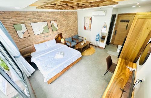 Ninh Kieu Apartment | 205MSNK Spacious Studio l Window & Kitchen
