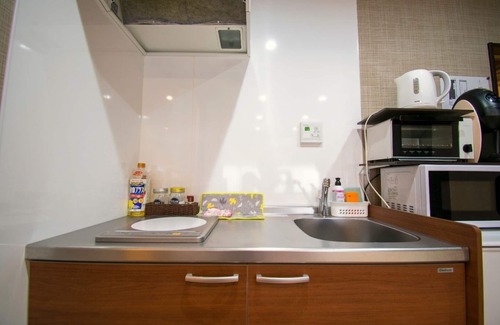 Nakagyo Ward Apartment | 2A 1 double bed 2 sofa beds sw kitchen/Kyoto Kyōto