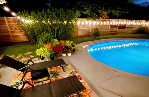 Central Oklahoma City House | 2Bd 2 ba with heated in-ground pool in Central OKC