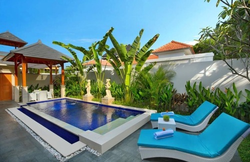 Dewi Sri Villa | 2BDR Villas prvt pool wth bathtub legian