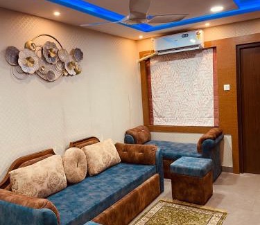 Puri House | 2bed 2bath 2AC kitchen , Puri , Near Beach, Homestay at Ananya Palm Beach Apartment