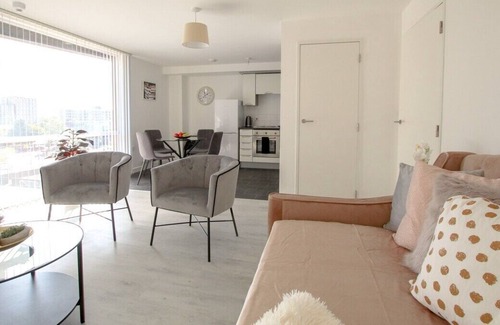 Chorlton-on-Medlock Apartment | 💐2bed apt.City Centre Man Uni & Hospital,sleep5🌆
