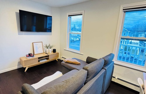 Long Branch Apartment | 2BR 1BA Apt Near Beach + Free 4 Beach Passes!