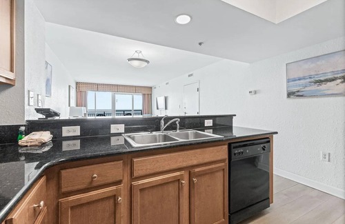 Downtown Myrtle Beach Condo | 2BR Oceanfront, 16th Floor, Bay View Resort, Pools, Downtown Myrtle Beach