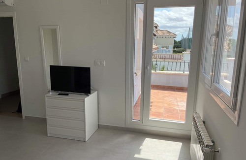 Torre-Pacheco House | 3 BED, 3 BATH STUNNING FRONT LINE GOLF VILLA WITH HEATED POOL