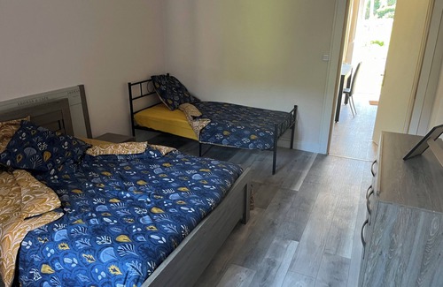 Amont-et-Effreney Apartment | 3-bed apartment, possibility of renting electric mountain bikes (35 euros/jour/VTT)