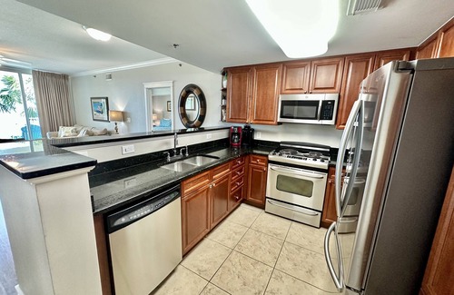 Fort Walton Beach Condo | 3 bedroom 3 bath direct view of pools, ocean, and beach. Beach service included
