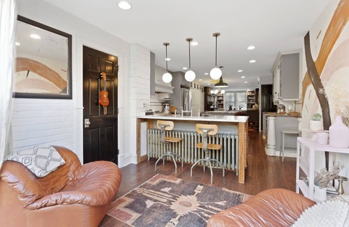 Newbold House | 3-bedroom Character Filled Row Home in Philly a block from the Park