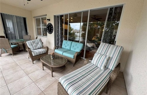 Estero Condo | 3-bedroom condo in fabulous Estero. Clubhouse with fitness room,pool,and jacuzzi