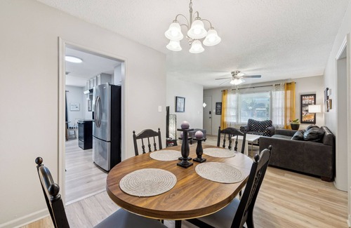 Wichita House | 3-bedroom house in lovely Wichita with firepit and sunroom - close to Towne East