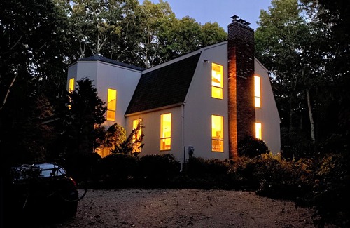 Sag Harbor House | 3-bedroom house with wooded views and private, heated pool in Sag Harbor