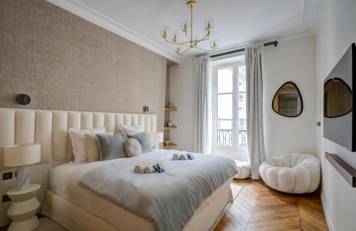 Chaussee-d'Antin Apartment | 3-bedroom Luxurious and Elegant Family Flat - Vendôme - with AC
