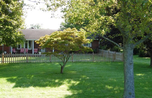 New Lisbon House | 3-bedroom vacation home 9 minutes from Ball State University in the country.
