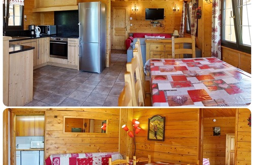 La Toussuire Ski Chalet | 3 * duplex apartments in Savoyard chalet in the heart of the Sybelles area