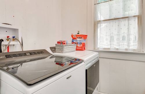 Near Eastside Apartment | 3 Mi to Dtwn Indy: 20th-Century Apt w/Fenced Yard