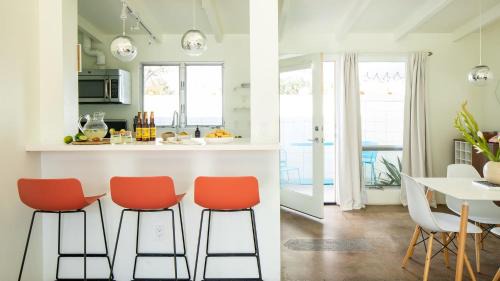 Tahquitz River Estates House | 3 Private 1 Bedroom Units at The Wesley Sleeps 12