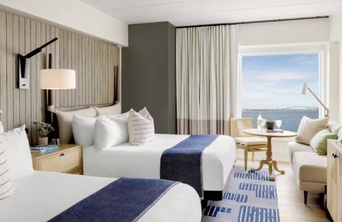 Goat Island Hotel | 3 Relaxing Water View Room Ready for Family Stay: Unwind with Stunning Views