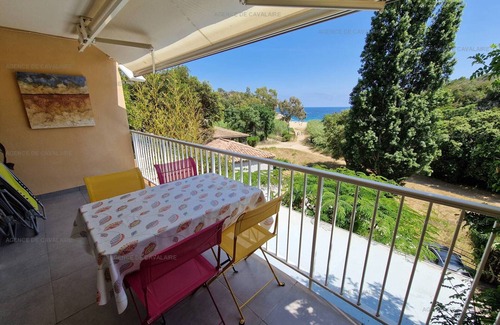 Cavalaire-sur-Mer Apartment | 3-room apartment in Cavalaire-sur-Mer - Terrace with sea view and parking