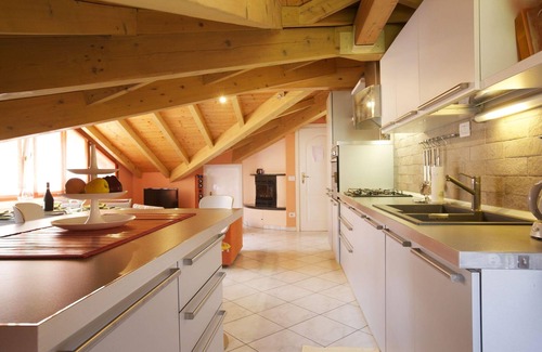 Cannobio Apartment | 3-room attic apartment with garden and beautiful view of the Valle Cannobina