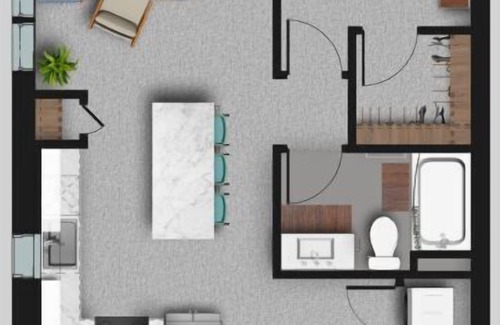 Downtown Omaha Apartment | #301 Spacious Boutique Apt, Near UNMC, Blackstone, Midtown