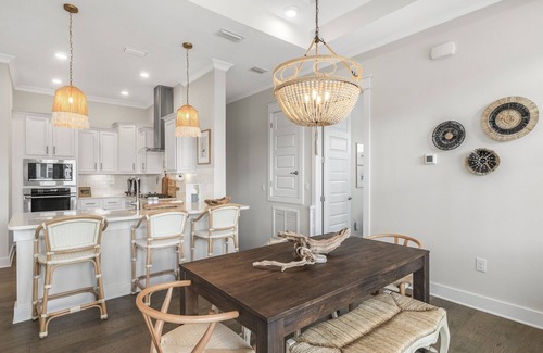 WaterSound Beach Condo | 30A freshly remodeled! Sleeps 8! Bikes and 6-seater golf cart included.