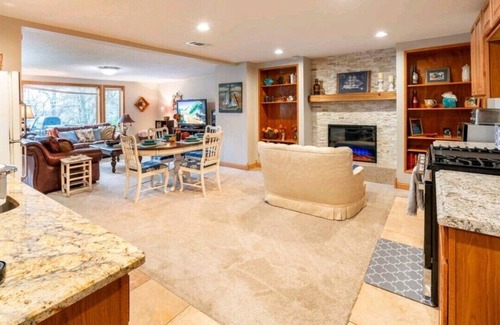 Eden Prairie House | 3200 Square Foot home with Hot Tub in the Woods