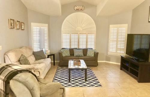 Island at Ocotillo House | 3BR 'Ocotillo Haven' on Prime Golf Lot w/Pool & Views!