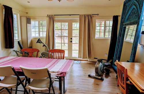 Santa Ysabel Cabin | 4-bedroom cabin on ten acres with AC, playground, fitness room, WiFi