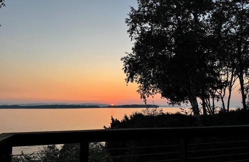 South Burlington House | 4 BR Burlington Lakefront Home with Mountain Views and Private Lake Access!