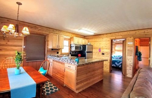 Whittier Cabin | 4 Cabins/Mountain Views/Jacuzzi/Wi-Fi/Large Groups
