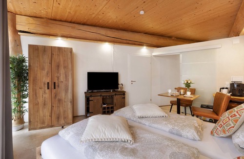 Rosenfeld Apartment | -4-die Vier, Studio 25qm, 1 Wohn-/schlafzimmer, Max. 2 Personen