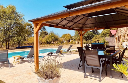 Capdrot House | 4* Holiday Home with Aircon and Private Heated 10x4 Salt Pool - 40 Mins Bergerac