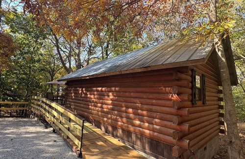Afton Cabin | 4 Moose Lodge ROMANTIC Log Cabin in the woods. Hot Tub & Wood Burning Fire Place