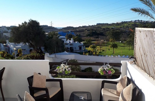 Alpouvar Apartment | 4 ☆ resort in Albufeira . 2 BR 2 Bath ,Large terrace View of pool & gardens