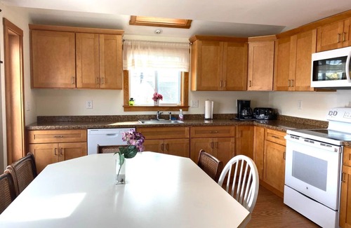 Moultonborough House | 4Bedrm Sleeps 12 Winnipesaukee Waterfront gradual sandy sloped shoreline Pets OK