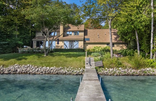 Leland House | 4BR 2BA N. Lake Leelanau Retreat Near the Village of Leland!