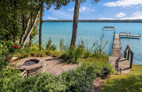 Leland House | 4BR 2BA N. Lake Leelanau Retreat Near the Village of Leland!