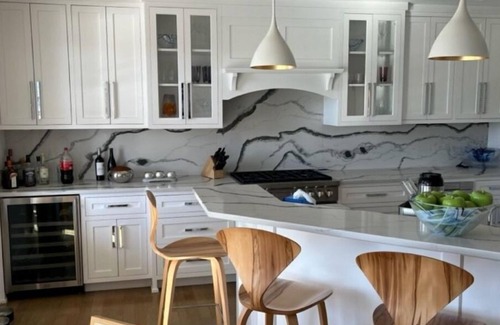 Harvey Cedars House | 5-bedroom bay front house w pool, w generous social area, short walk to beach