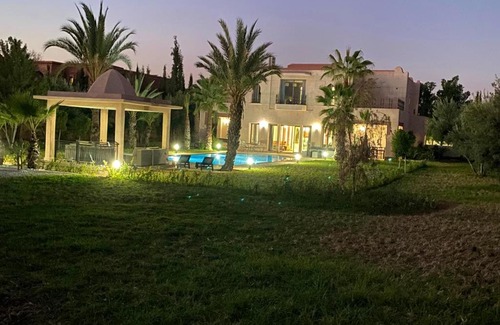 El Aggada Villa | 5 bedrooms villa with private pool enclosed garden and wifi at Marrakech